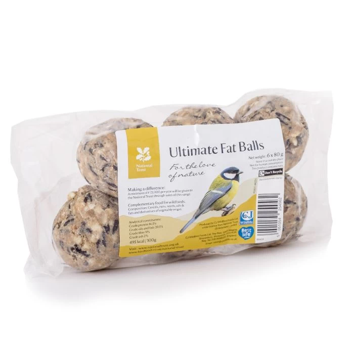 National Trust Ultimate Fat Balls - 6 Pack 3 National Trust Ultimate Fat Balls - 6 Pack