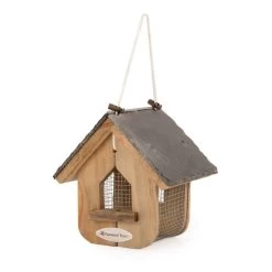 National Trust Jupiter Slate Peanut Feeder -Bird Supplies Store 304000421 national trust jupiter slate peanut feeder dv 3865