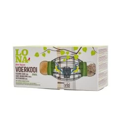 LONA Peanut Butter Feeder Guardian V10, Oval -Bird Supplies Store 310530119 lona feeding cage oval v10 jvg 2693