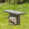 Monviso Recycled Peanut Cake Square Bird Feeder -Bird Supplies Store 31401 1