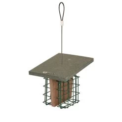 Monviso Recycled Peanut Cake Square Bird Feeder -Bird Supplies Store 31401 2