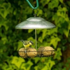 Bunbury Silver Fat Ball And Peanut Butter Bar Bird Feeder -Bird Supplies Store 35156 6