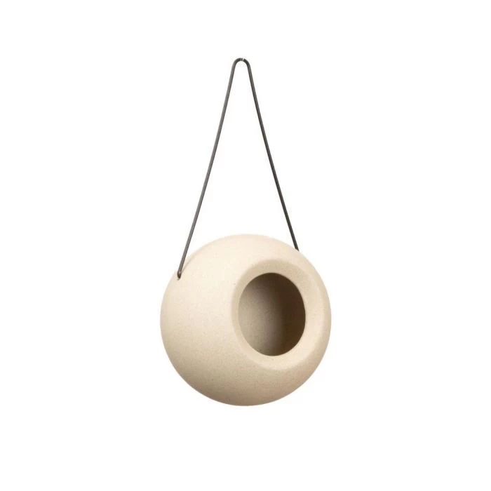 SingingFriend Bird Feeder Lisa (dusty Beige) 4 SingingFriend Bird Feeder Lisa (dusty Beige) - Image 2