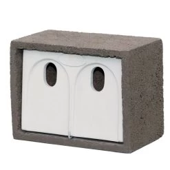 WoodStone® Estella House Sparrow Nest Box -Bird Supplies Store 900710119 nestkast mussen vivara neststeen huismus 90071