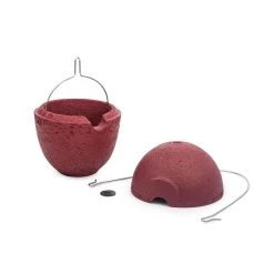 WoodStone® Malaga 32mm Nest Box (Red) -Bird Supplies Store 904950119 jvg 5265