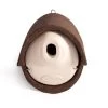 WoodStone® Alicante 32mm Oval Hole Nest Box (Brown) -Bird Supplies Store 90670 01