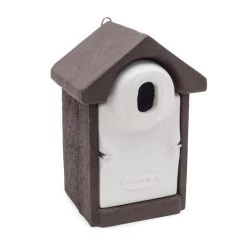 WoodStone® Seville 32mm Oval Hole Nest Box (Brown) -Bird Supplies Store 907010119 nk se 08 ppa8473