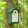 WoodStone® Seville 32mm Nest Box (Green) -Bird Supplies Store 907310119 nestkast seville 32mm qm 3465