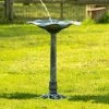Silbersee Pedestal Bird Bath -Bird Supplies Store 938440119 bird bath