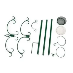 Bird Feeder Pole System - Green -Bird Supplies Store 94074 02