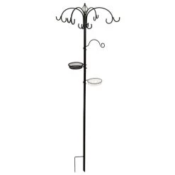 Bird Feeder Pole System - Black -Bird Supplies Store 94075 01 3