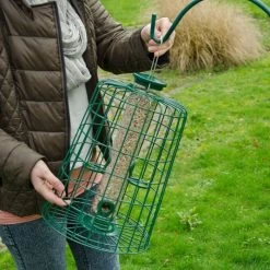 4 Port Bird Seed Feeder With Guardian -Bird Supplies Store 94543 2 3 1