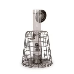 Adventurer 6 Port Bird Seed Feeder With Guardian -Bird Supplies Store 94547 02 1