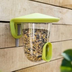 SingingFriend FeedR Bird Seed Feeder -Bird Supplies Store f001 2 fence green 1