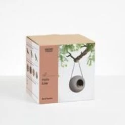 SingingFriend Bird Feeder Lisa (Grey) 7 SingingFriend Bird Feeder Lisa (Grey) -Bird Supplies Store lisa grey iron hook packaging